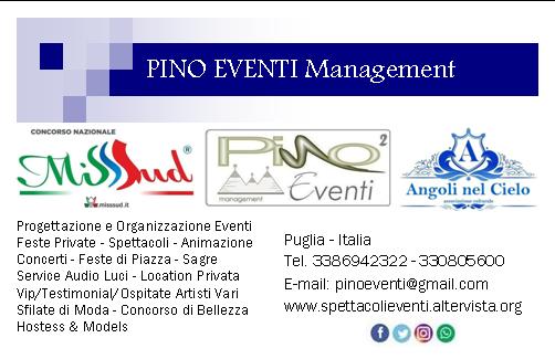 Pino Eventi Management ESCAPE='HTML'